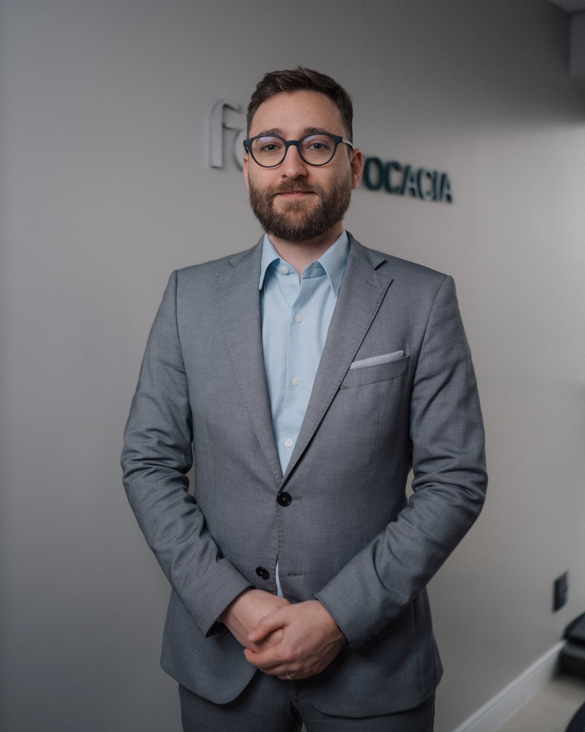 Dr. Felipe O. Scherer, advogado da Fols Advocacia, no escritório